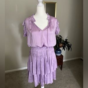 Current Air ZOEY PLEATED MINI DRESS